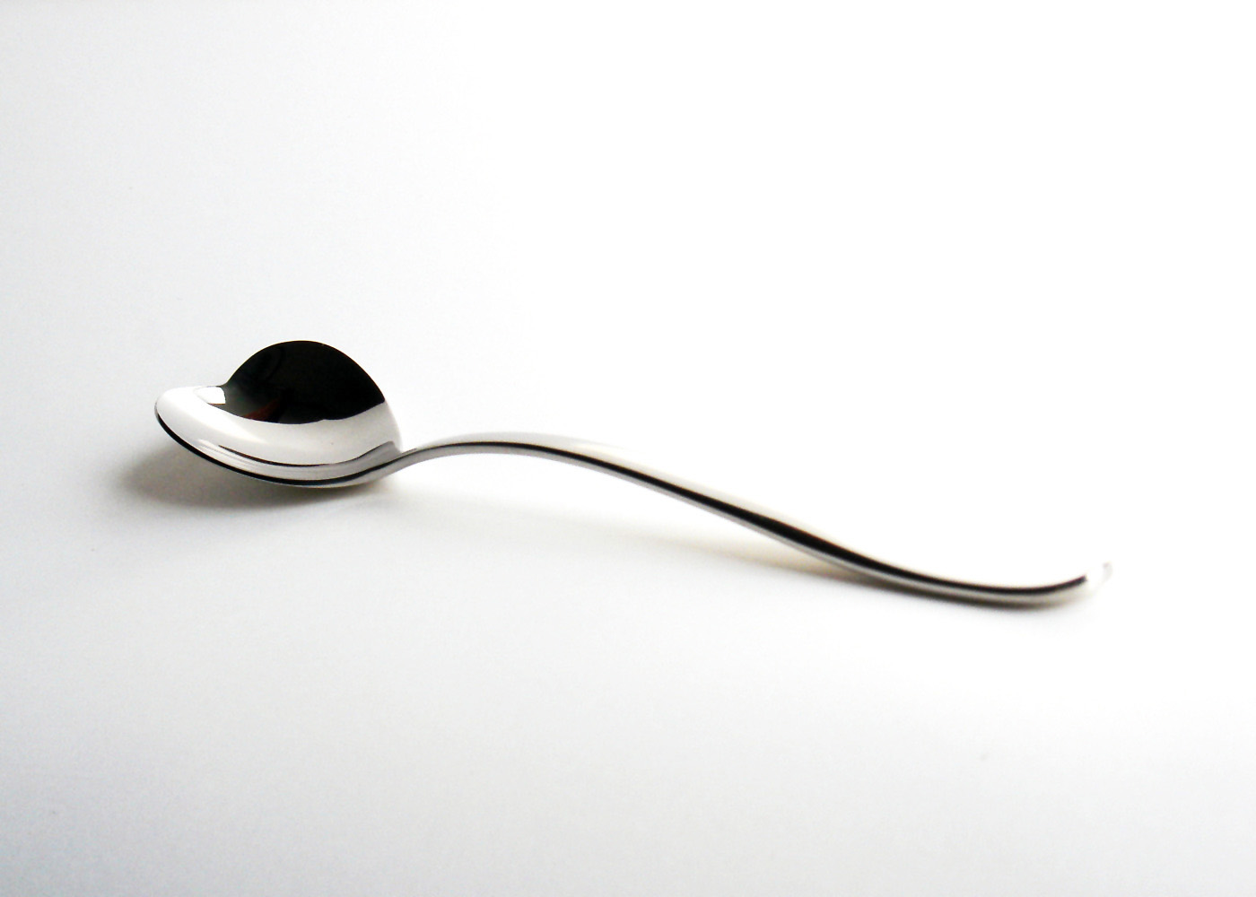heart shaped stainless steel spoon for ice cream MMI01S