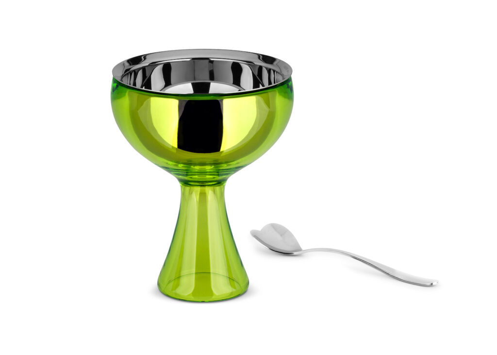 BigLove green cup and heart spoon MMI01GB MMI01S