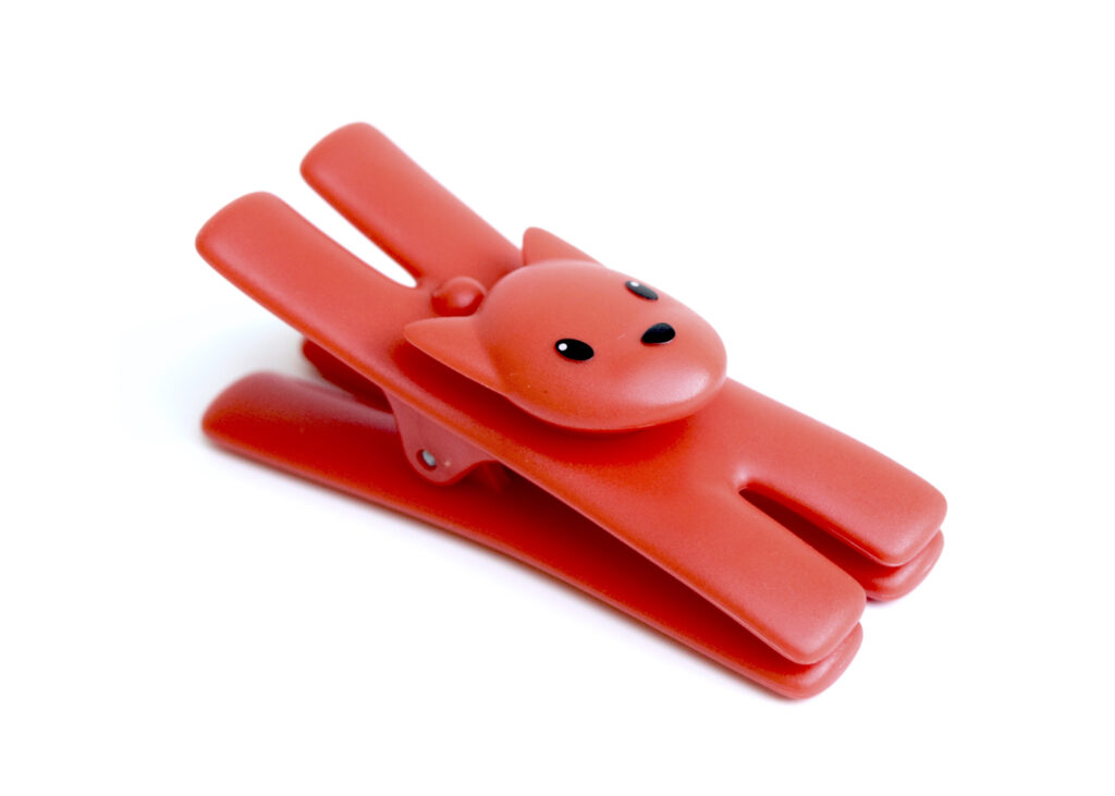 Lampo clip red