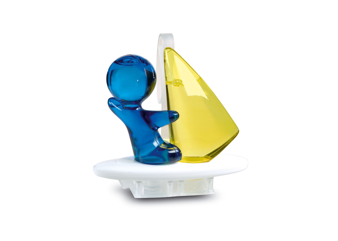 fotografia prospettiva bianco blu giallo