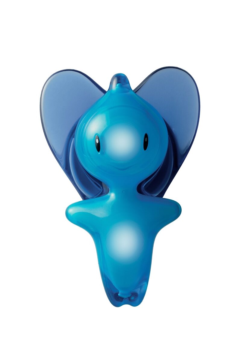 Fotografia lampada blu spenta produzione, spenta.