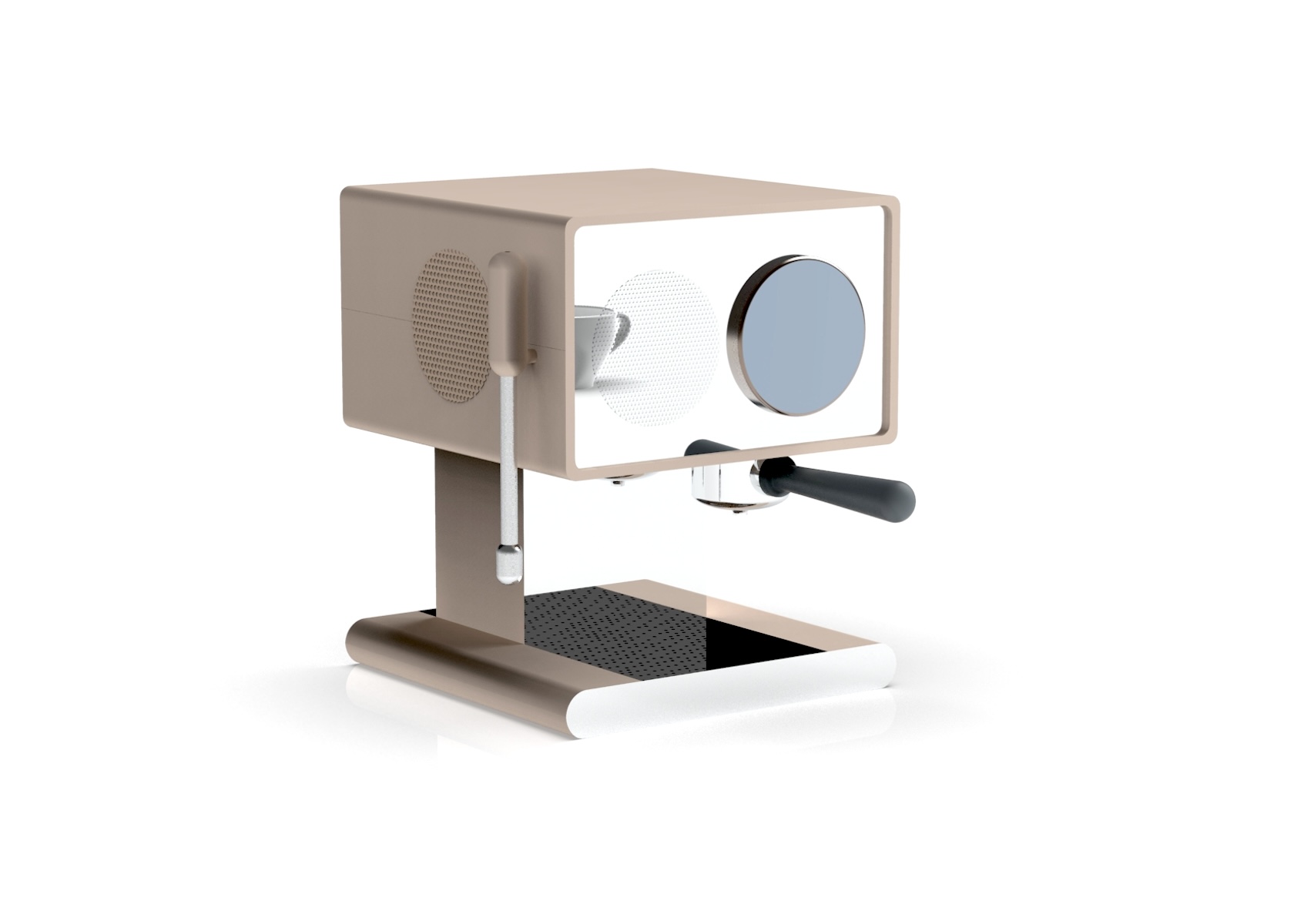 rendering, coffee machine project